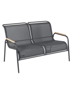 Banquette 2 Places COOLSIDE Design Studio - Fermob - Carbone
