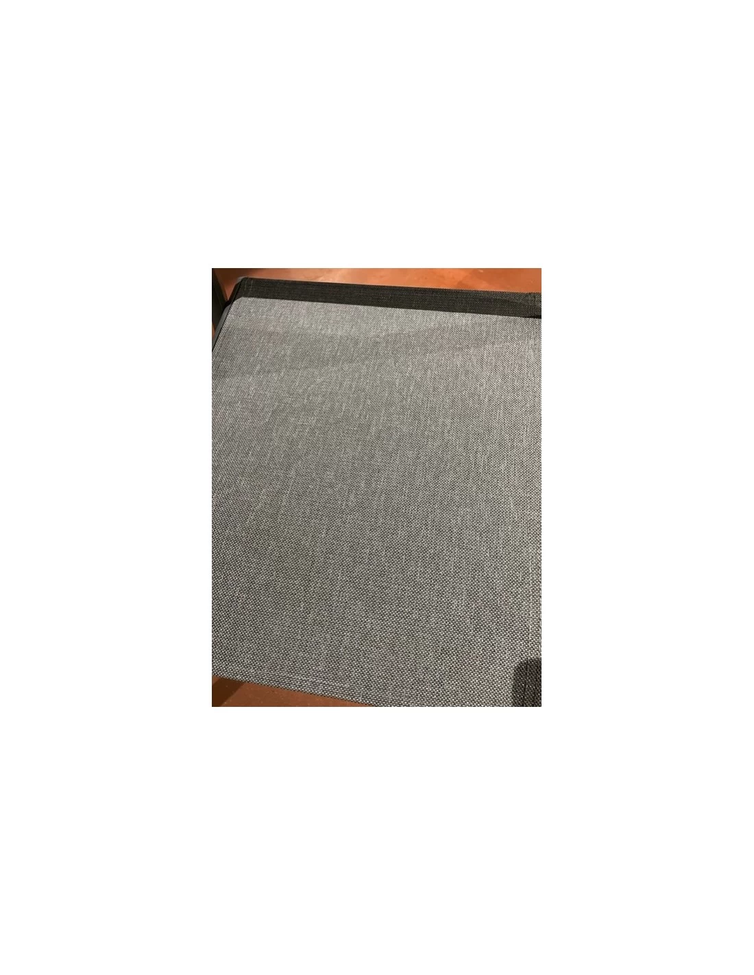 Chaise De Jardin ARA Pliante - Aluminium Et Polyester - Gris â Image 3