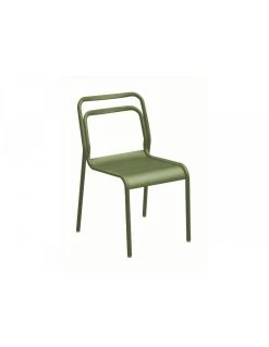 Chaise EOS Empilable En Aluminium - AMANDE