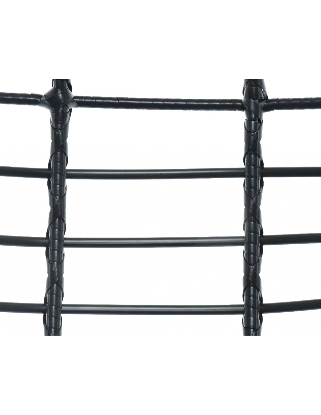 Fauteuil œuf Suspendu LONDON - Acier époxy Et Résine Tressée – Image 6