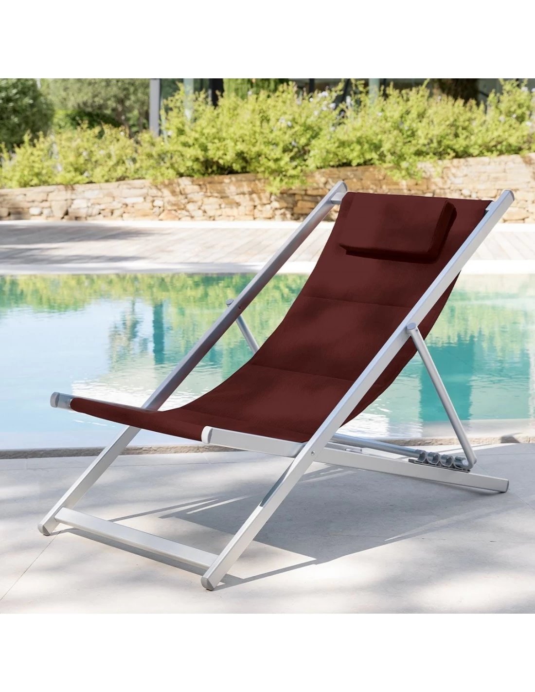 Chilienne De Jardin Honolulu - 4 Positions - Bordeaux – Image 2