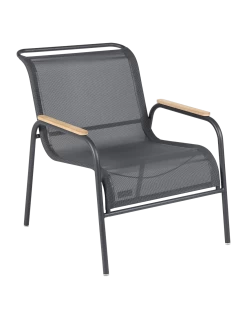 Fauteuil Lounge COOLSIDE Design Studio - Fermob - Carbone