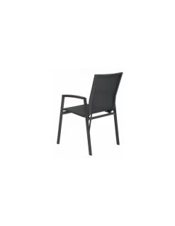 Fauteuil New Top - Anthracite Textilène Carbone