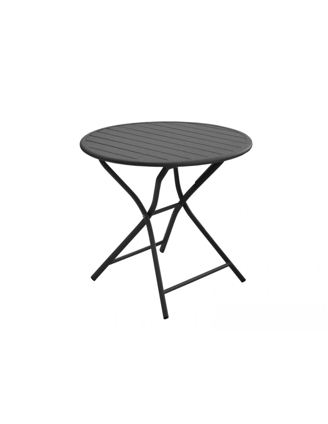 Guéridon Pliant Globe Ø80 Cm En Aluminium - Vert – Image 4