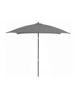 Parasol En Aluminium Doit 2x2 Inclinable - Gris