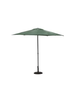Parasol Droit Rond Soya Ă2.7m - Acier Et Polyester - Olive