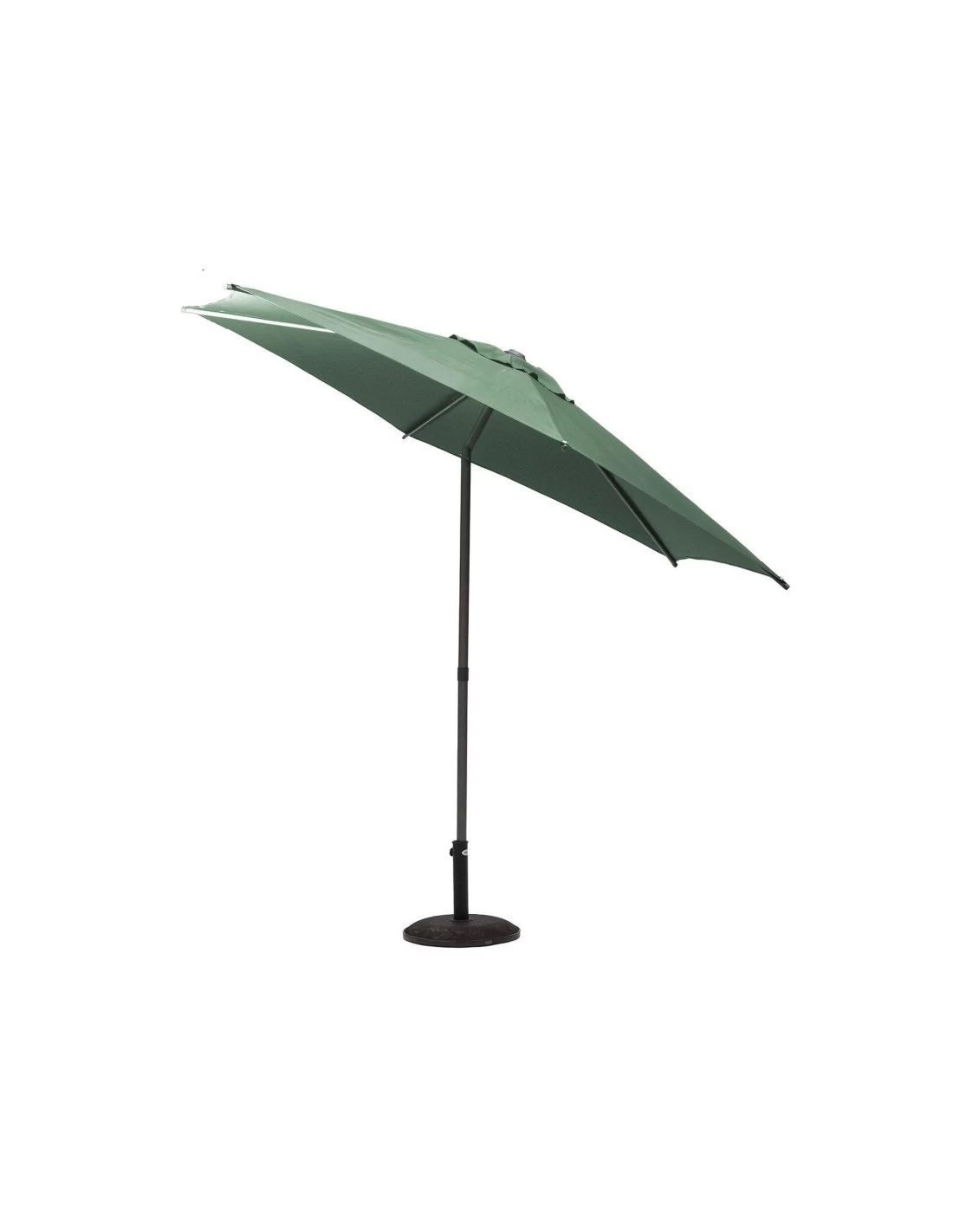 Parasol Droit Rond Soya Ø2.7m - Acier Et Polyester - Olive – Image 2