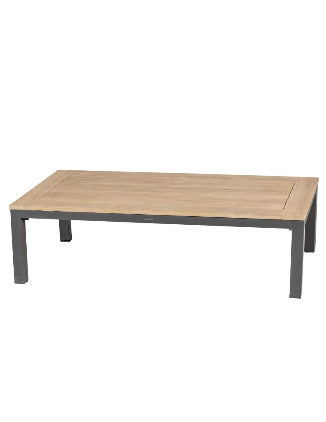 Salon De Jardin Emperia Graphite 5 Places - Aluminium Et Acacia – Image 7