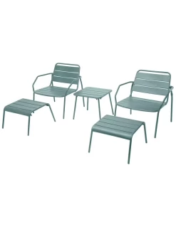 Salon Duo Relax Phuket 2 Places - Acier époxy - Olive