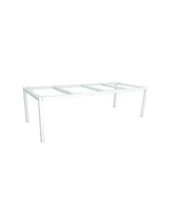 Structure De Table 250 X 100 Cm Aluminium Blanc