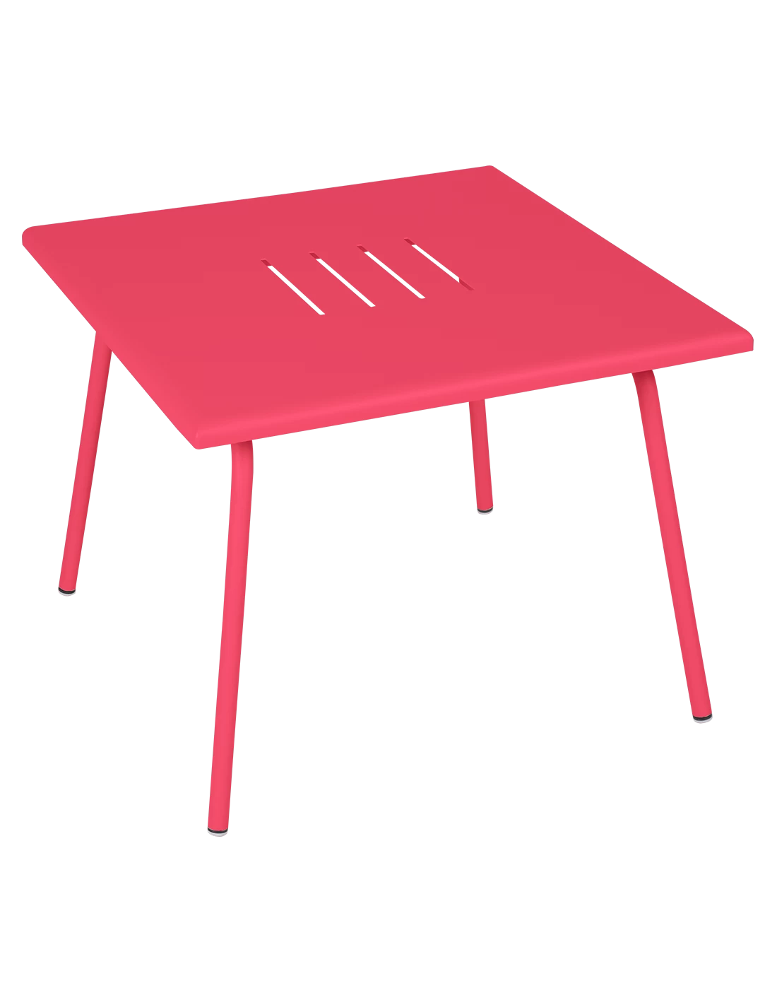 Table Basse De Jardin Monceau Métal Carrée 57 X 57 Cm - Rose Praline