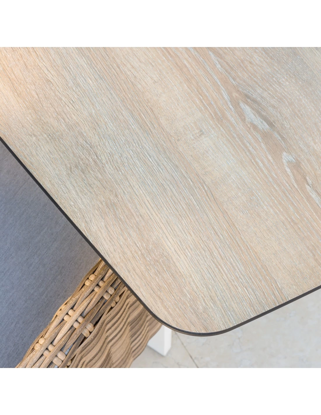 Table De Jardin Barcelone Rectangulaire - Aluminium Et ECP – Image 3