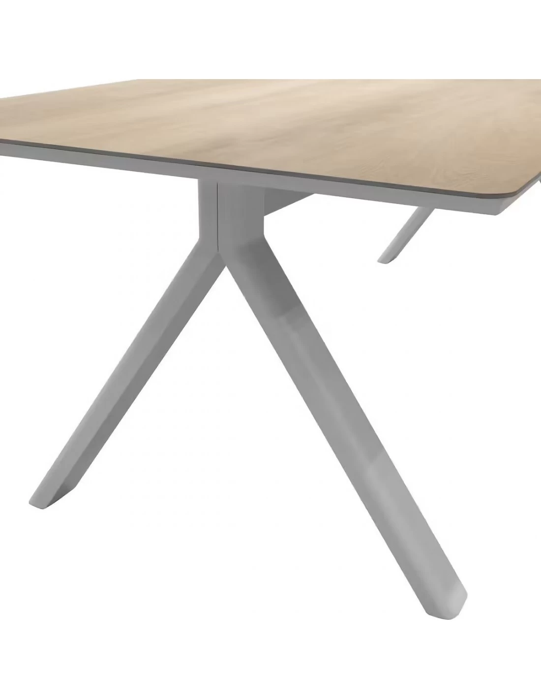 Table De Jardin Barcelone Rectangulaire - Aluminium Et ECP – Image 6