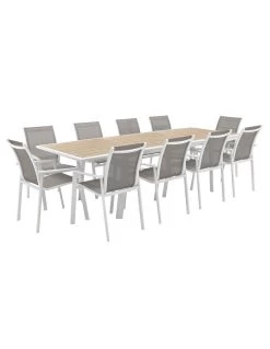 Table De Jardin Extensible Pavane 10 Personnes - Lin