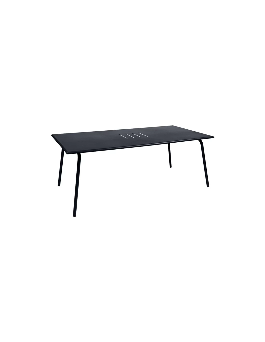 Table De Jardin Monceau 194 X 94 CM - 8 Personnes - Carbone