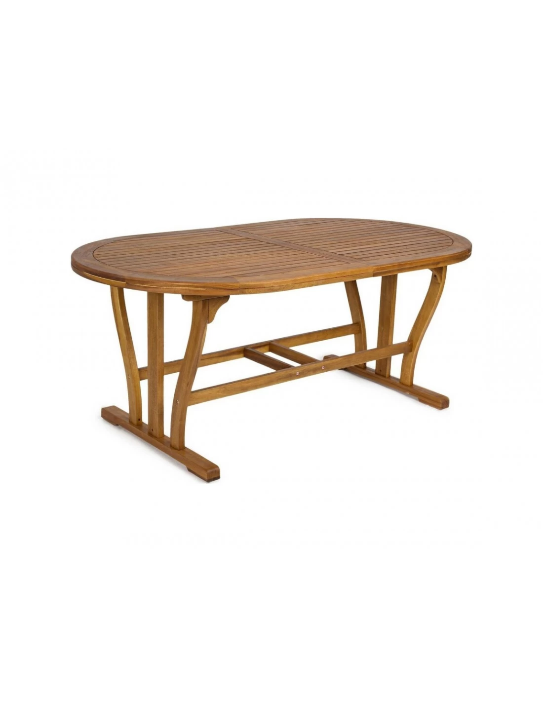 Table Ovale Extensible Acacia Noémi 180/240 X 100cm – Image 3