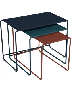 Tables Basses Gigognes Oulala En Acier - Crépuscule