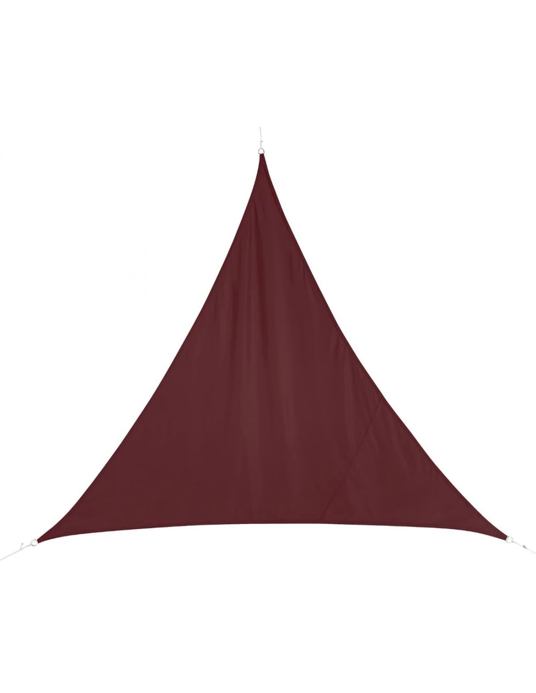 Voile D'ombrage Curacao Triangulaire 2 X 2 X 2 M - Polyester - Bordeaux – Image 16